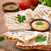 ASIAN QUESADILLAS