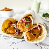 BUTTER CHICKEN WRAP