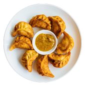 CHICKEN MOMOS - FRIED