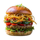 VEG NOODLE BURGER