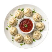 VEG MOMOS - STEAMED